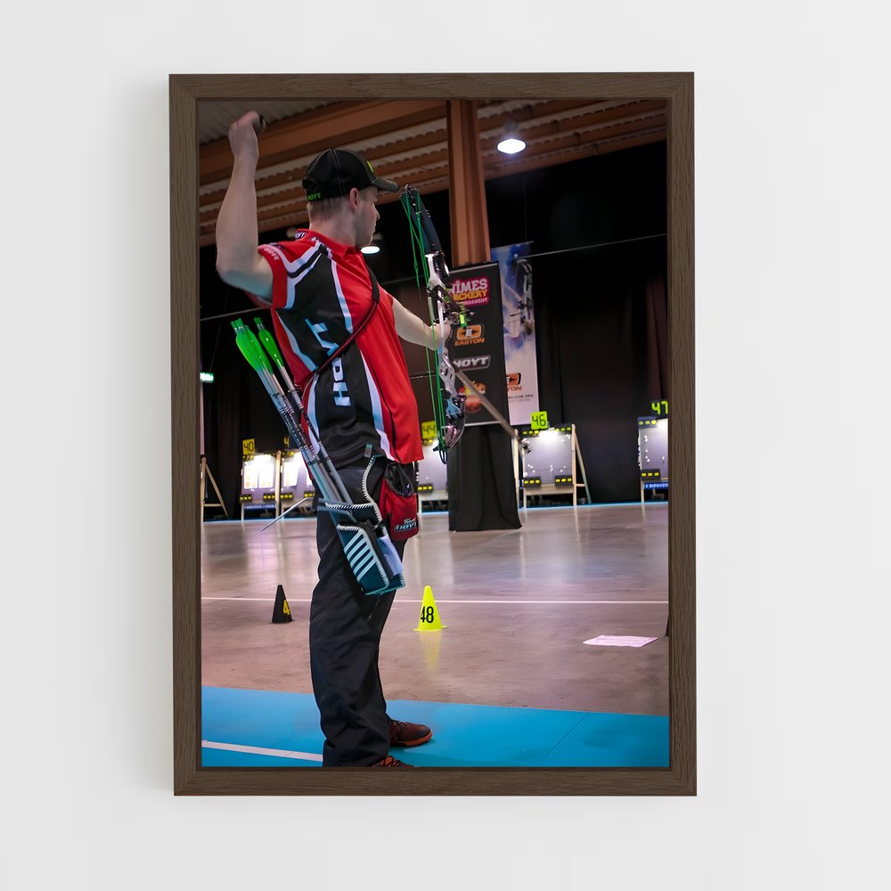Poster Archer de la Vie – affiche Tir à l’arc (vue 5)